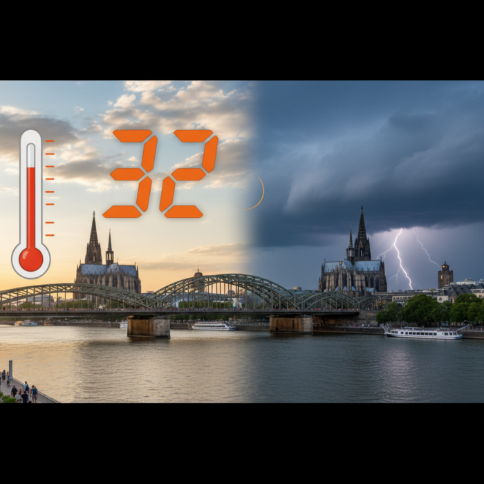 Wetter Köln und NRW: Bis zu 32 Grad an Pfingsten