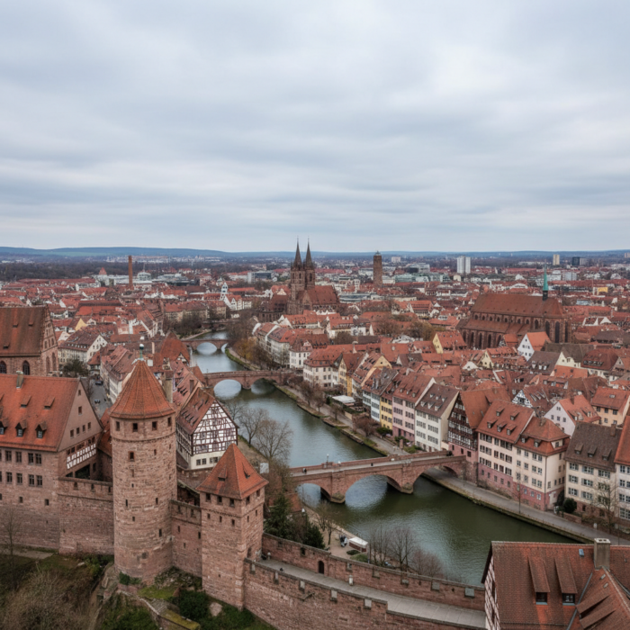 Wettervorhersage für Nürnberg am 18. Mai 2026: Nieselregen und milde Temperaturen