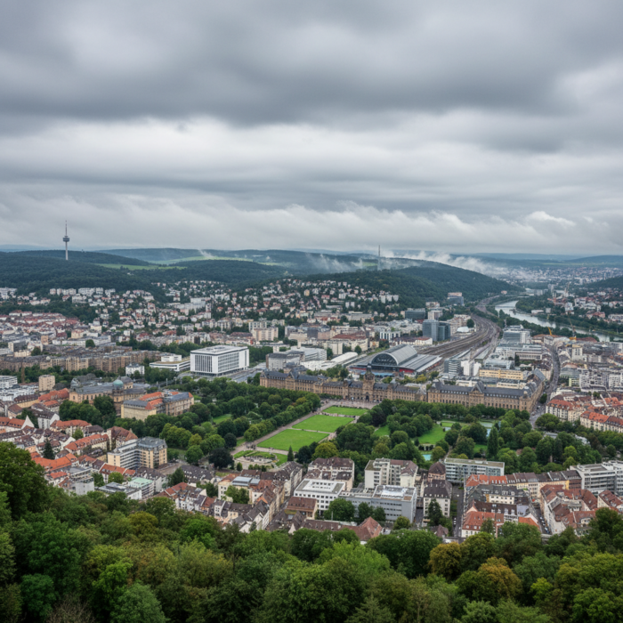 Wettervorhersage für Stuttgart am 15. Mai 2026