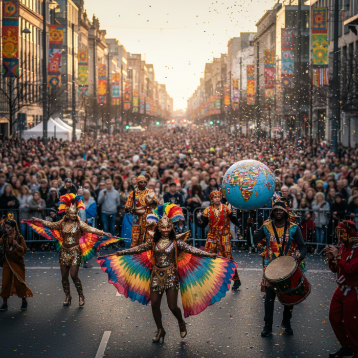 Berliner Karneval der Kulturen begeistert 1,1 Millionen Menschen