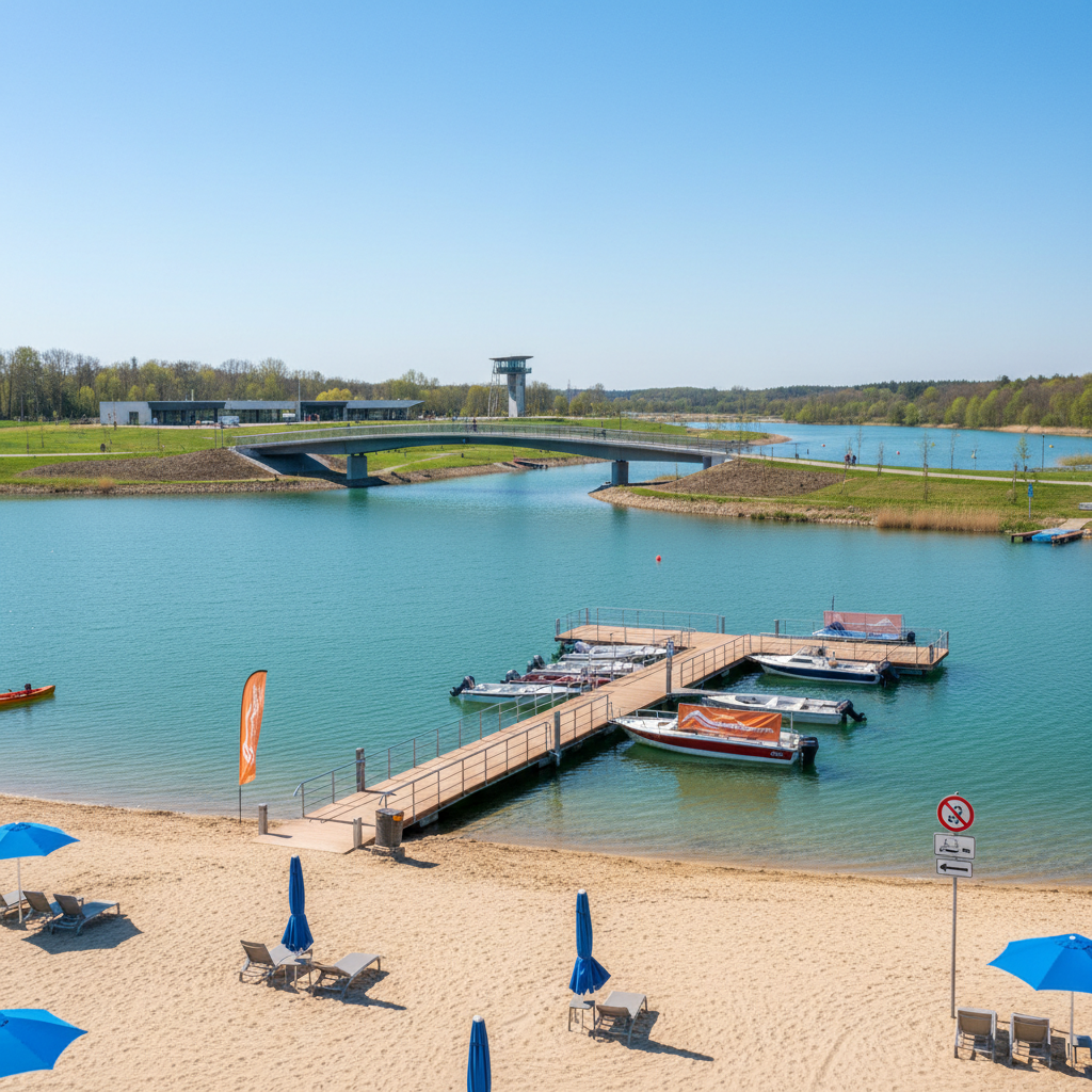 Brandenburgs neuer Freizeitsee: Sedlitzer See öffnet für Erholung und Wassersport