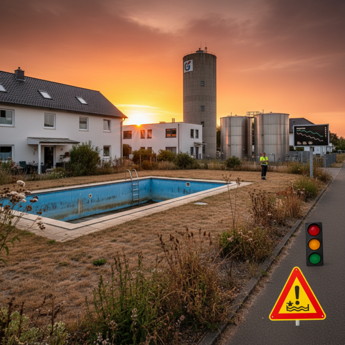Trinkwasser in NRW: Gemeinden rufen zur Achtsamkeit in Zeiten der Dürre auf