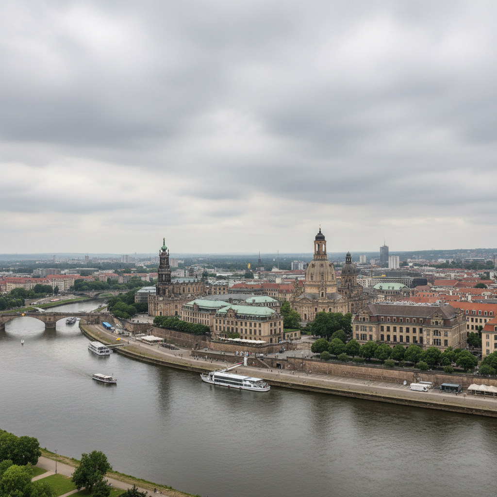 Wettervorhersage für Dresden am 30. Mai 2026: Regen und milde Temperaturen