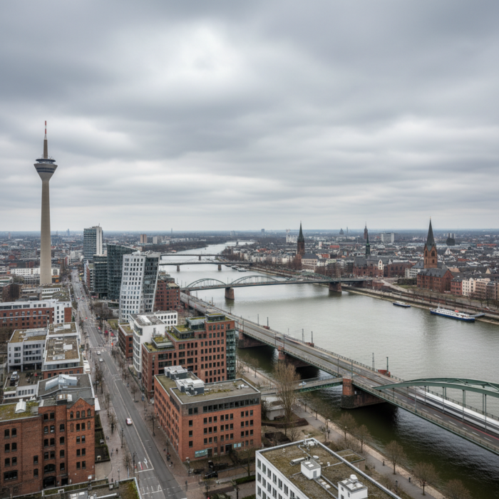 Wettervorhersage für Düsseldorf am 25. Mai 2026