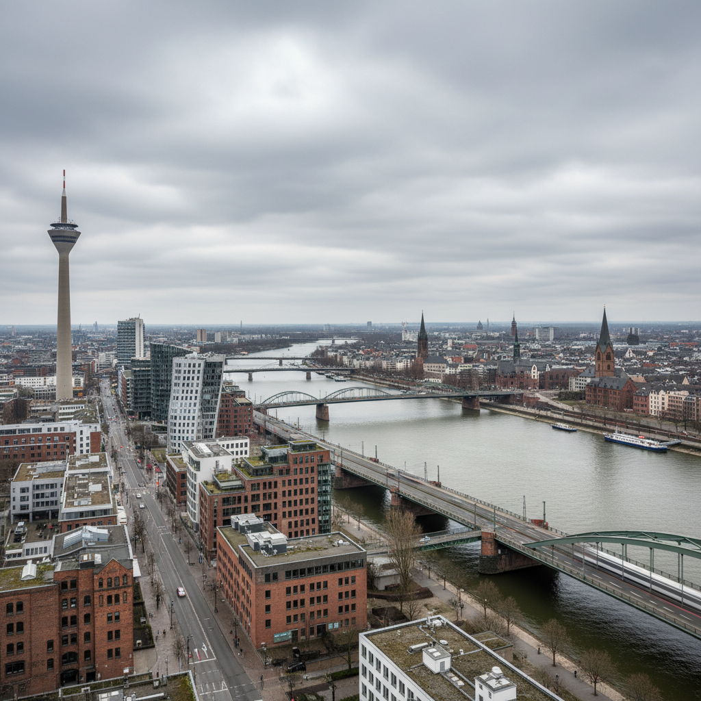 Wettervorhersage für Düsseldorf am 25. Mai 2026