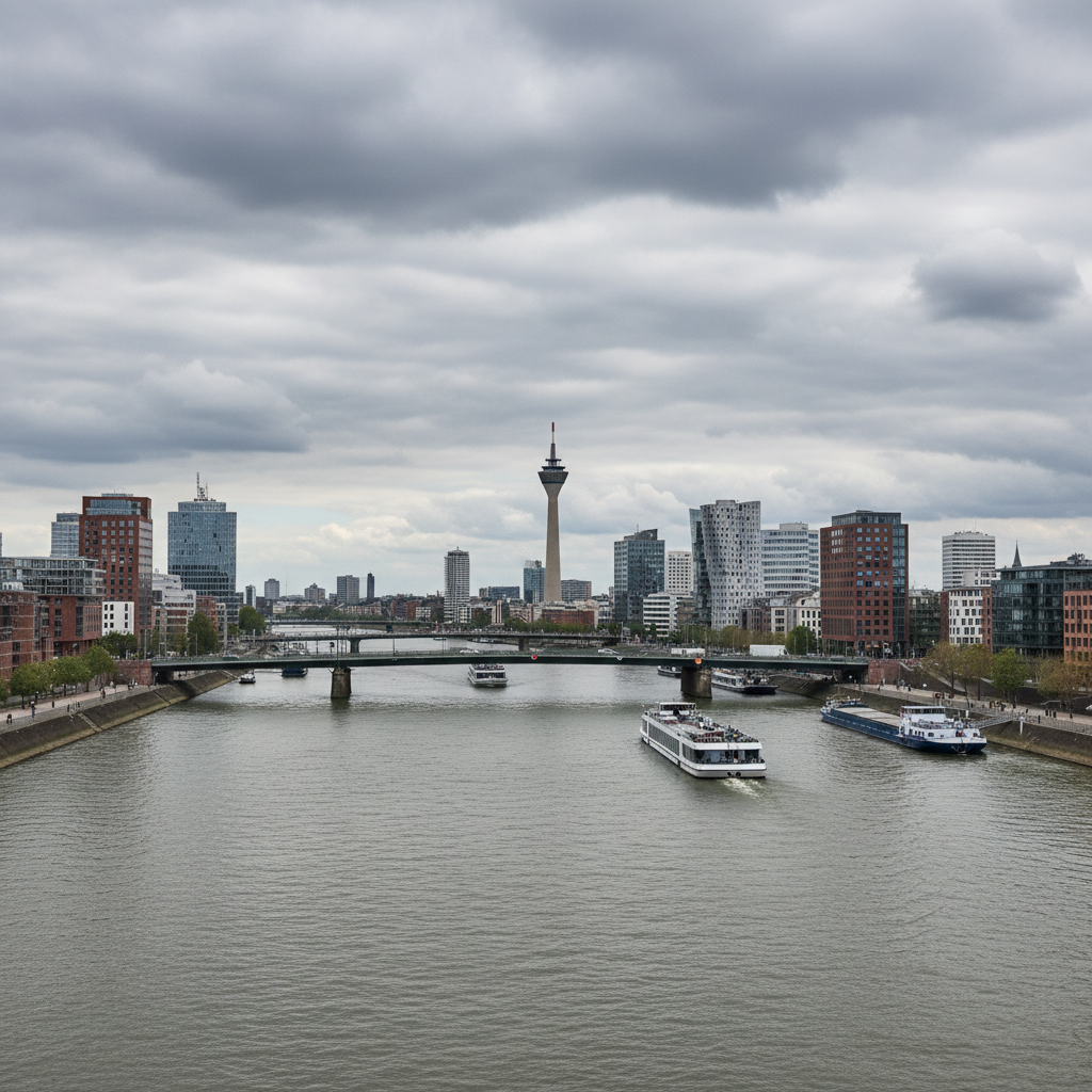 Wettervorhersage für Düsseldorf am 23. Mai 2026