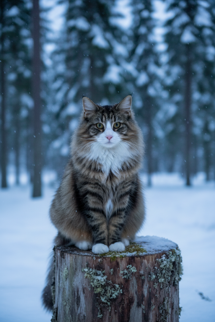 Rassebeschreibung Norwegische Waldkatze