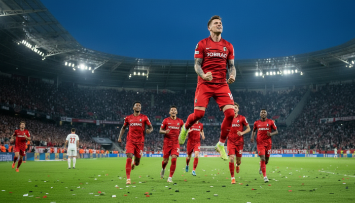 Rot, Traumtor, spätes Zittern: Sensation perfekt: SC Freiburg steht im Finale der Europa League