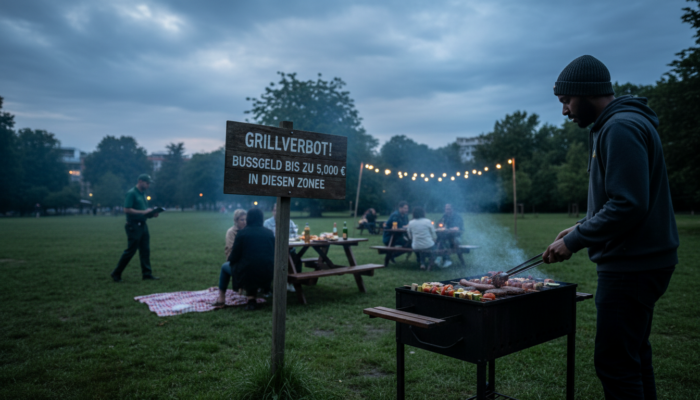 Bußgelder beim Grillen: Bis zu 5.000 Euro Strafe - an diesen Orten sollten Sie lieber nicht grillen