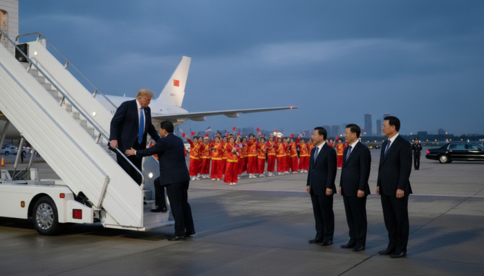 Donald Trump in China: