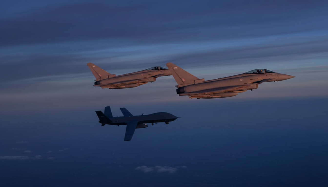 Litauen: NATO-Kampfjets reagieren auf Drohnenvorfall im Luftraum