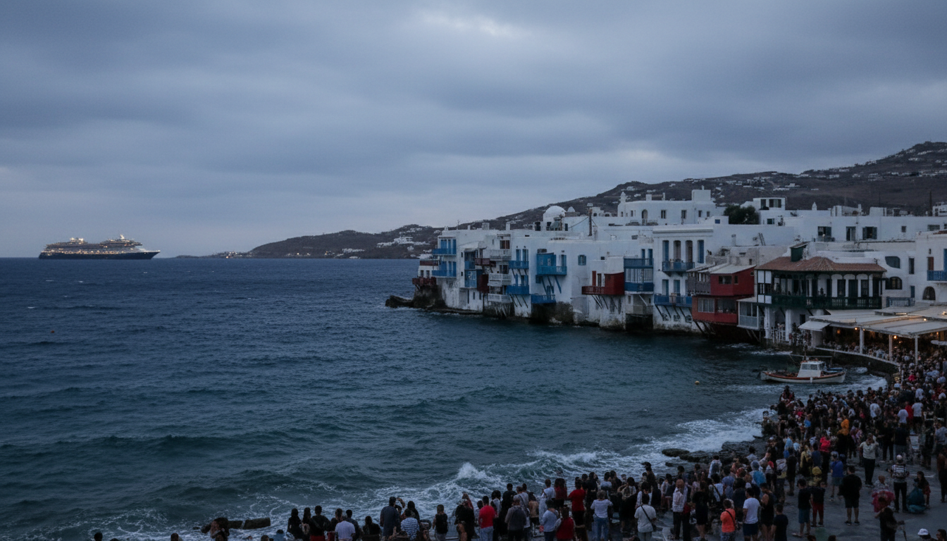 Griechische Inseln im Tourismusstress: Rekordbesucherzahlen setzen Infrastrukturen unter Druck