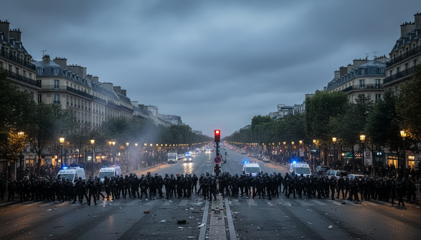 Wie schützt Paris mit 8000 Polizisten den Finalabend vor möglichen Ausschreitungen?