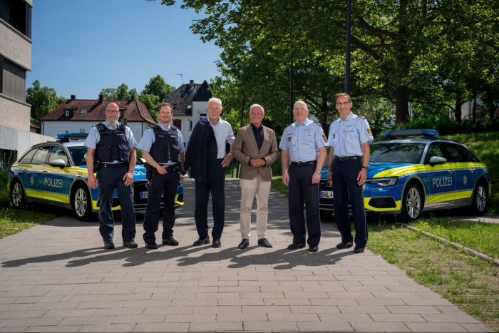 Hoher Besuch beim Polizeipräsidium Heilbronn