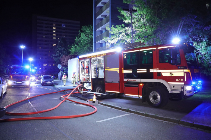 Johannstadt: Feuerwehreinsätze in Dresden