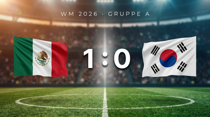 WM 2026: Mexiko 1:0 Südkorea – Spielbericht & Stimmen