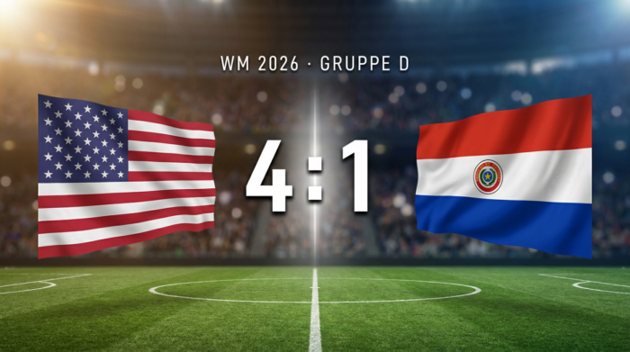 WM 2026: USA 4:1 Paraguay – Spielbericht & Stimmen