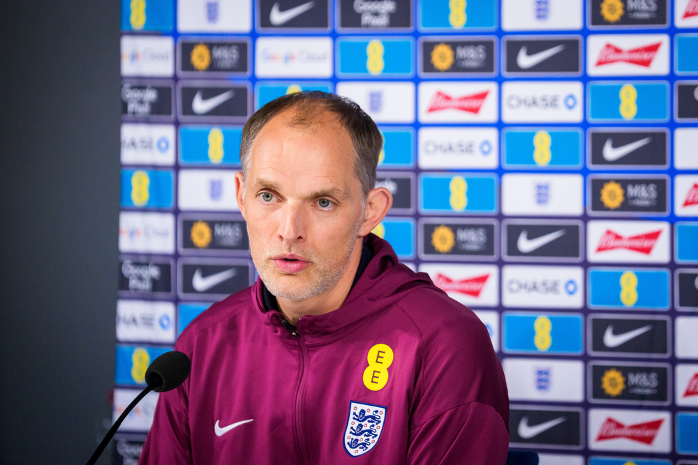 Thomas Tuchel und die Three Lions schützen sich in uneinnehmbarer Anlage vor Drohnengefahr