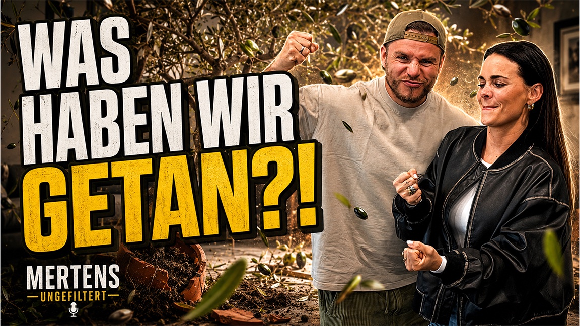 Mertens besorgt: Ihr 50 Jahre alter Olivenbaum kämpft ums Überleben.