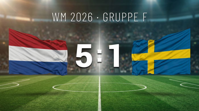 WM 2026: Niederlande 5:1 Schweden – Spielbericht & Stimmen