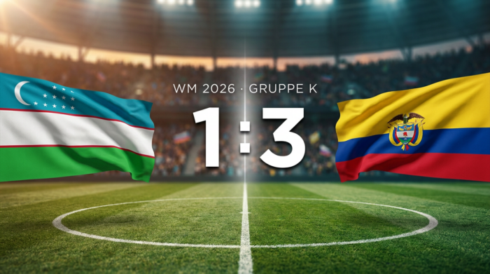 WM 2026: Usbekistan 1:3 Kolumbien – Spielbericht & Stimmen