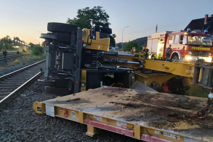 Bad Sobernheim: Arbeitsunfall neben Bahnstrecke