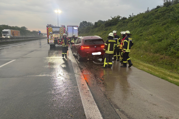 Sittensen/A1: Verkehrsunfall auf der A1