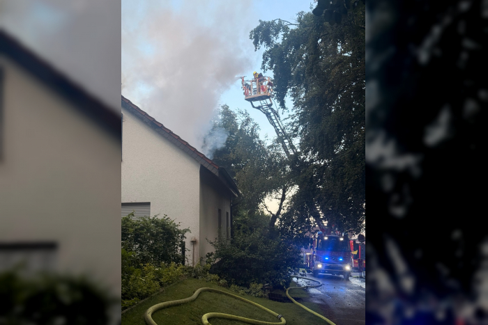 Bad Oeynhausen: Feuer in Volmerdingsen