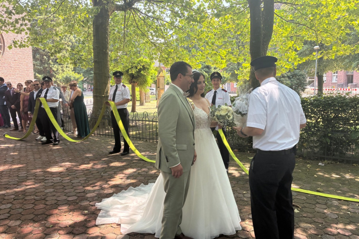 Tönisvorst: Hochzeit bei strahlendem Sonnenschein