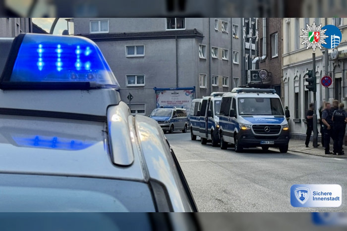 Sichere Innenstadt: Erfolgreicher Kontrolleinsatz