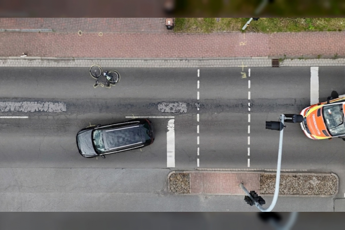 Wischhafen: Verkehrsunfall zwischen Radfahrer und Pkw