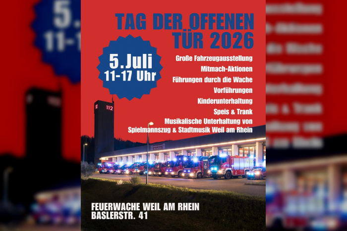 Weil am Rhein: Feuerwehr öffnet Türen