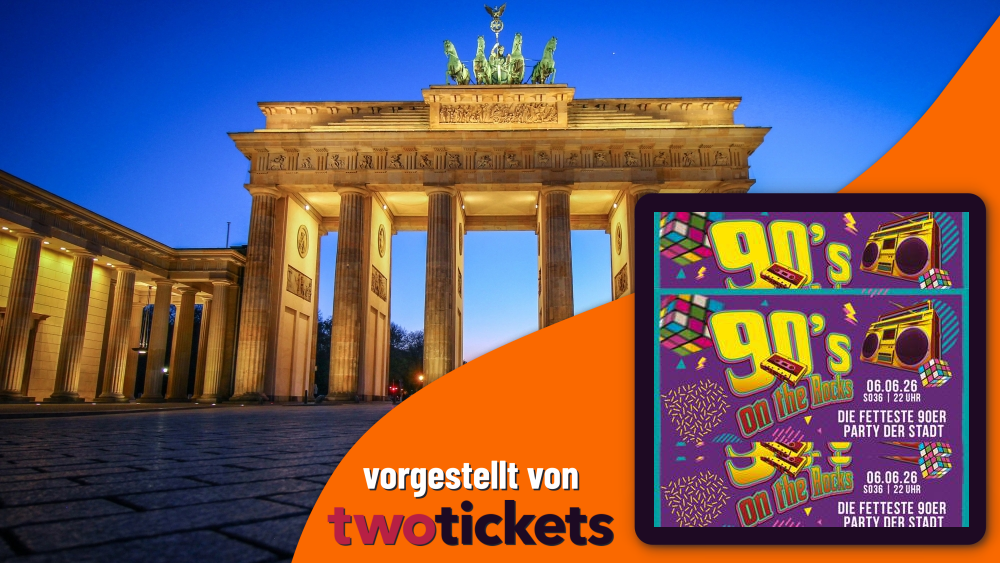 Pop & Hip Hop in Berlin am 06.06.26: 90`s ON THE ROCKS