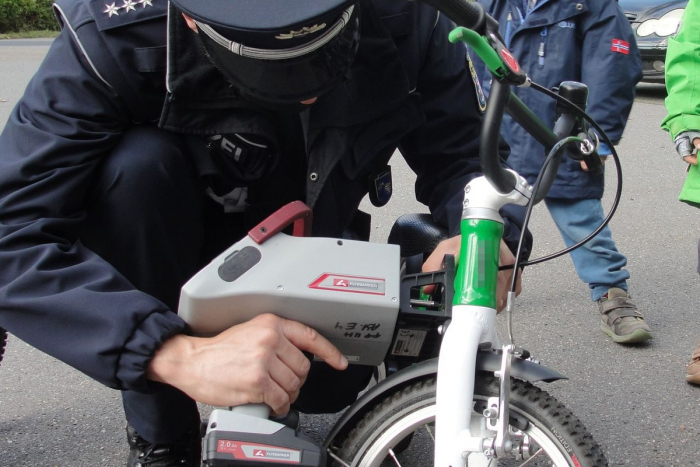 Giessen: Fahrradcodierung der Polizeistation Stadtallendorf