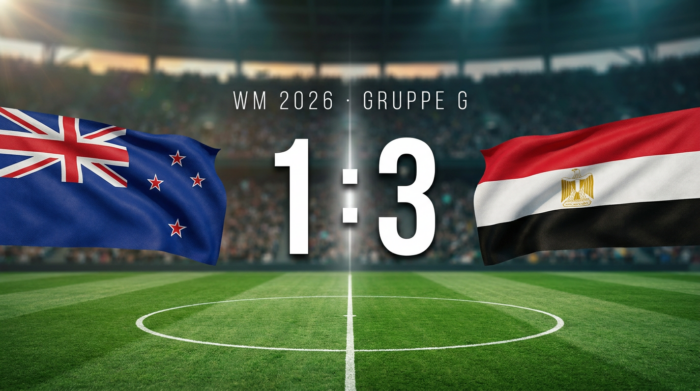 WM 2026: Neuseeland 1:3 Ägypten – Spielbericht & Stimmen