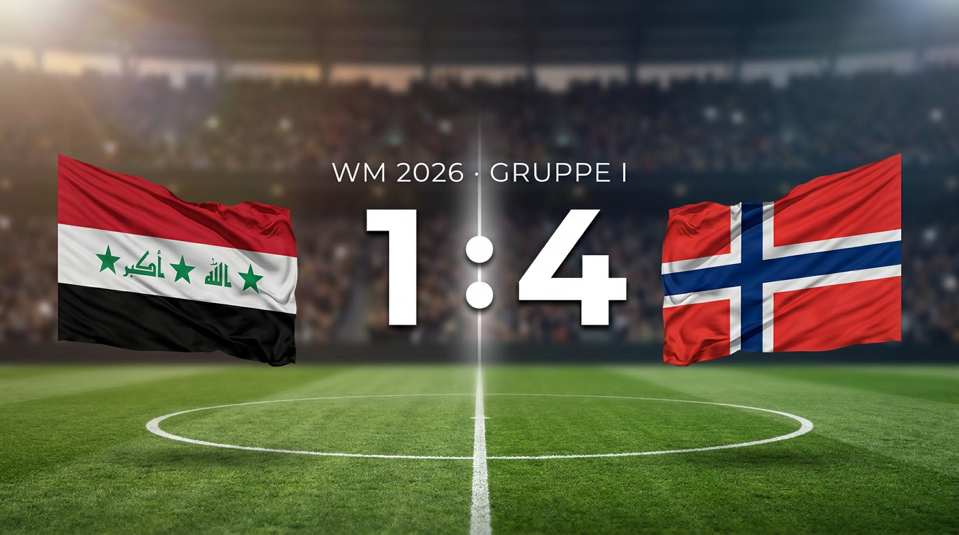WM 2026: Irak 1:4 Norwegen – Spielbericht & Stimmen