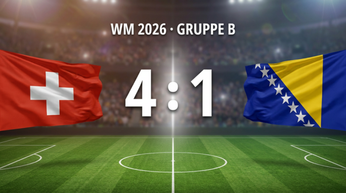 WM 2026: Schweiz 4:1 Bosnien & Herzegowina – Spielbericht & Stimmen