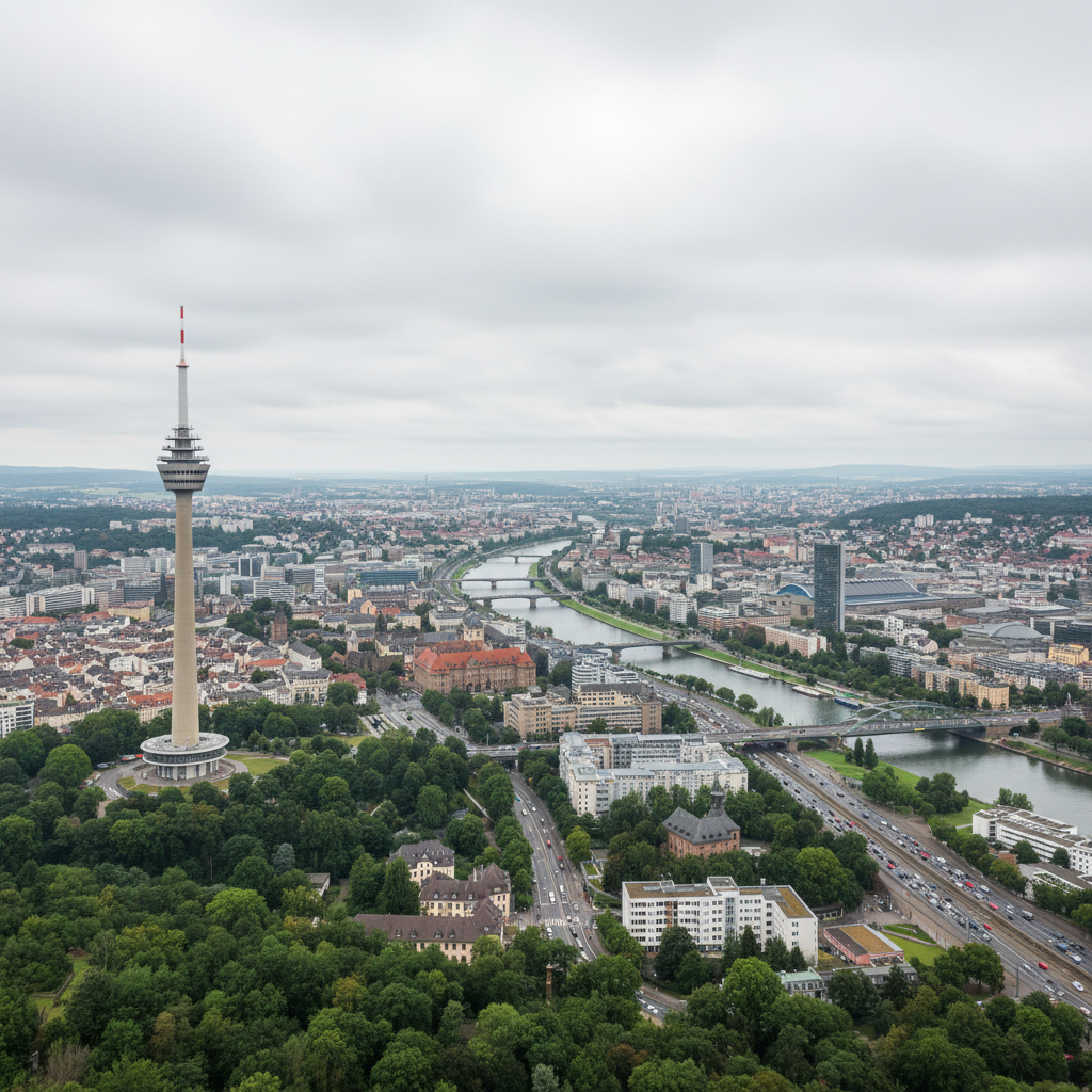 Stuttgart heute: Leichte Regenfälle bei milden 17 Grad Celsius erwartet