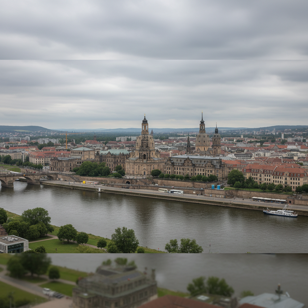Dresden erlebt heute strahlenden Sonnenschein und sommerliche 33°C