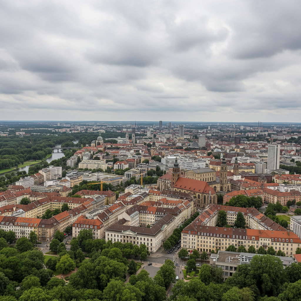 Leipzig erwartet heute strahlenden Sonnenschein und Temperaturen von 33°C