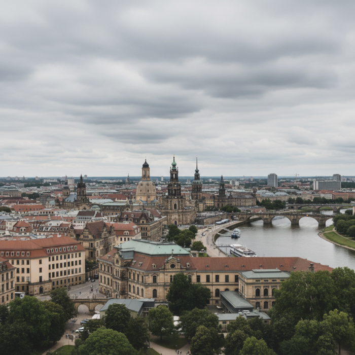 Wettervorhersage für Dresden am 3. Juni 2026: Regen und milde Temperaturen