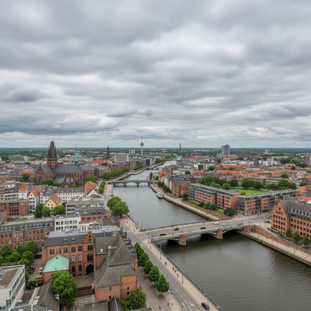 Bremen: Heute bleibt es bei 18°C und teils bewölktem Himmel