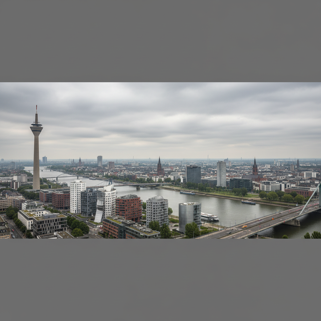 Wettervorhersage für Düsseldorf am 1. Juni 2026