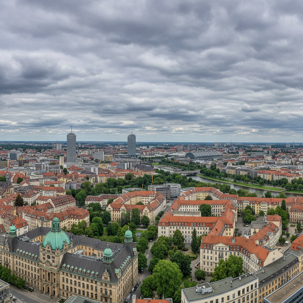 Leipzig erwartet heute strahlenden Sonnenschein und Temperaturen von 33°C