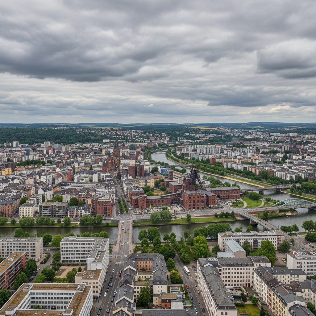 Essen erwartet heute strahlenden Sonnenschein und sommerliche 30 Grad