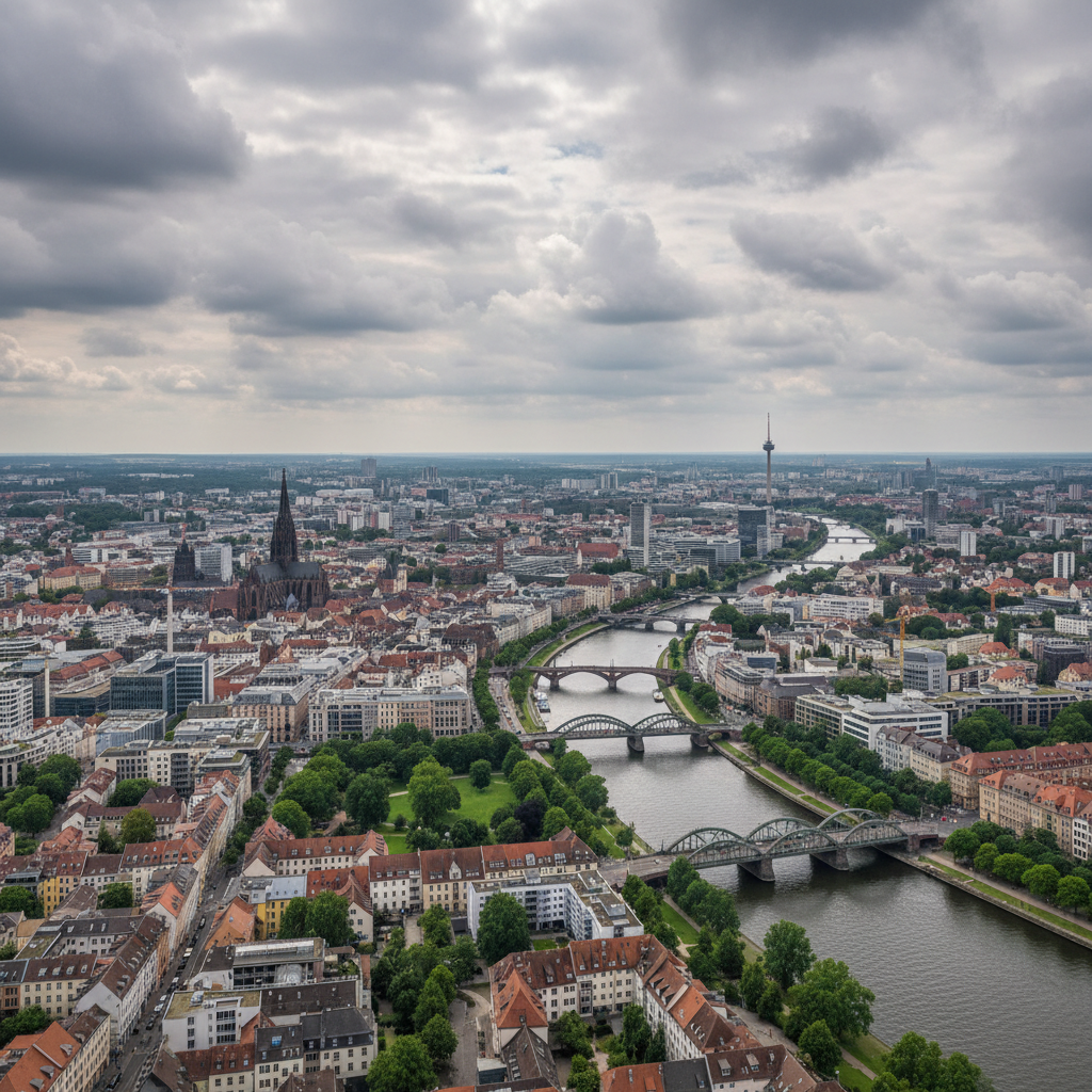 Heute in Deutschland: Lokale Regenschauer und sommerliche 34°C erwarten die Bürger