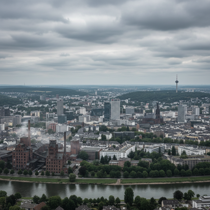 Wettervorhersage für Essen am 3. Juni 2026: Nieselregen und milde Temperaturen