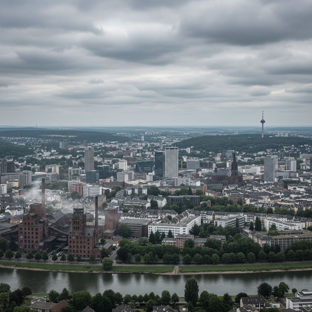 Wettervorhersage für Essen am 3. Juni 2026: Nieselregen und milde Temperaturen
