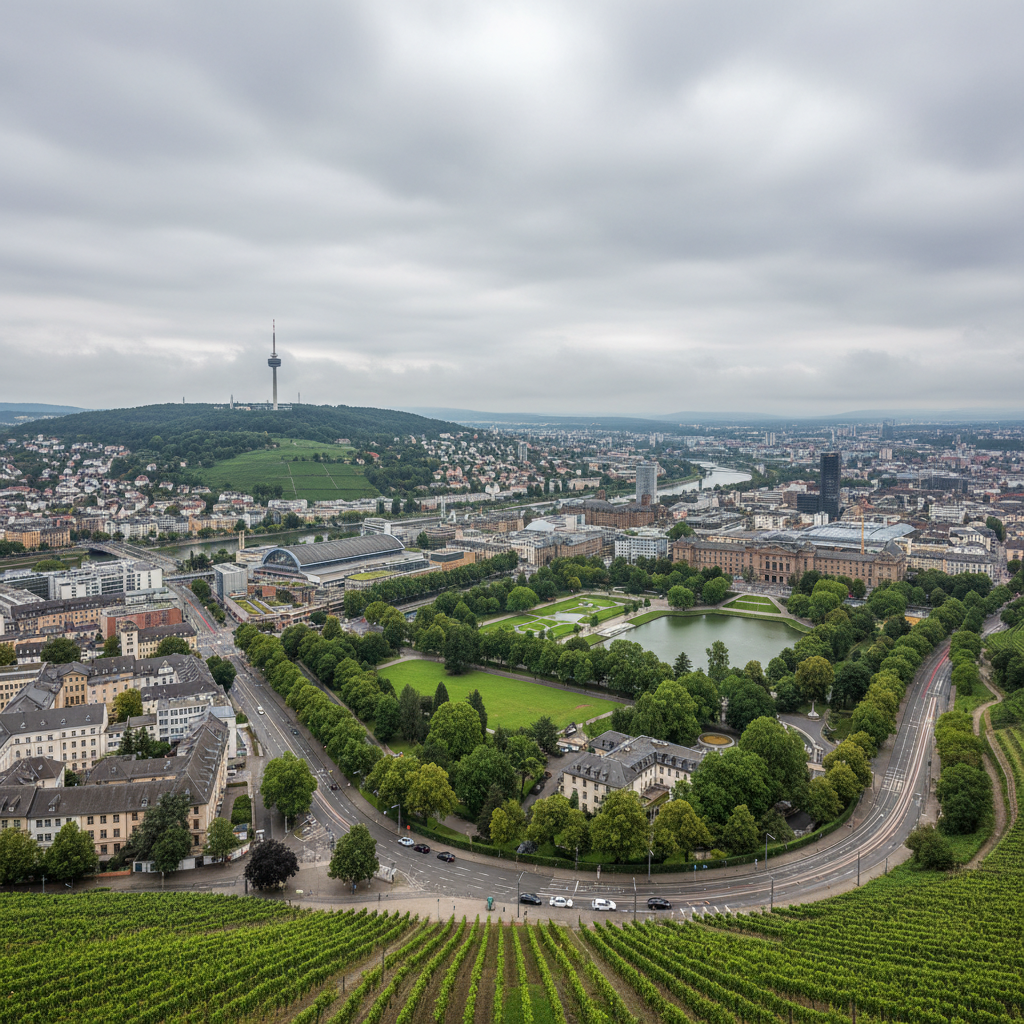Sonniges Wetter in Stuttgart mit Temperaturen von bis zu 33°C heute