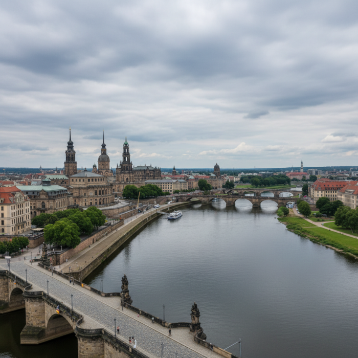 Wettervorhersage für Dresden am 1. Juni 2026: Mäßiger Regen und milde Temperaturen